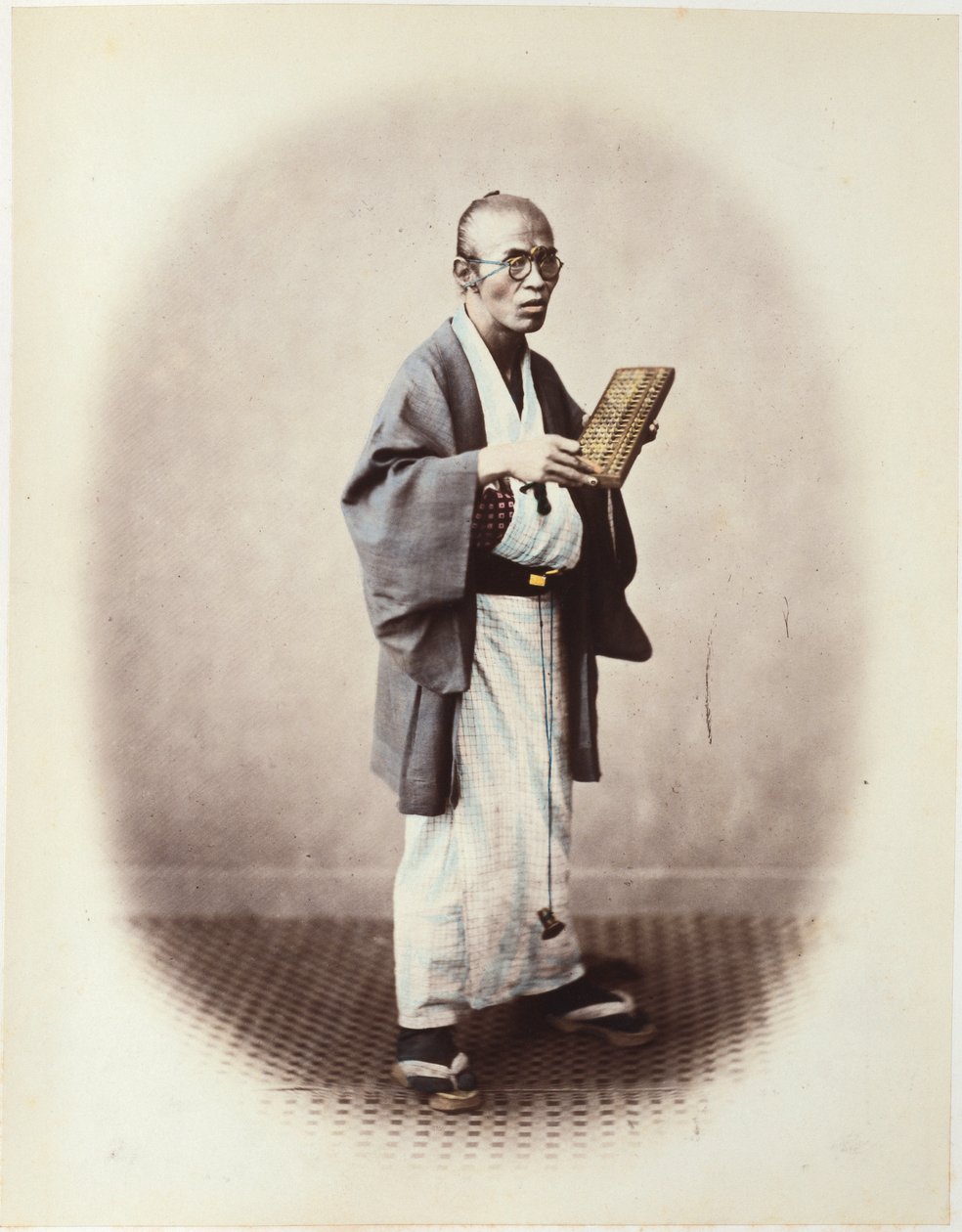 Un Employé, c.1868 - Felice Beato