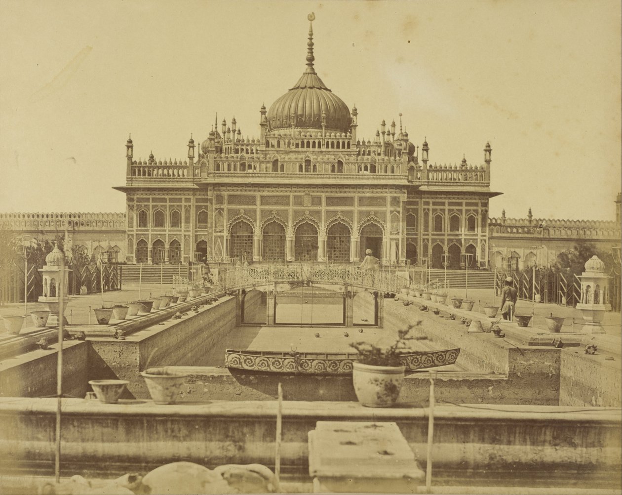 Intérieur du Kaiserbagh - Felice Beato