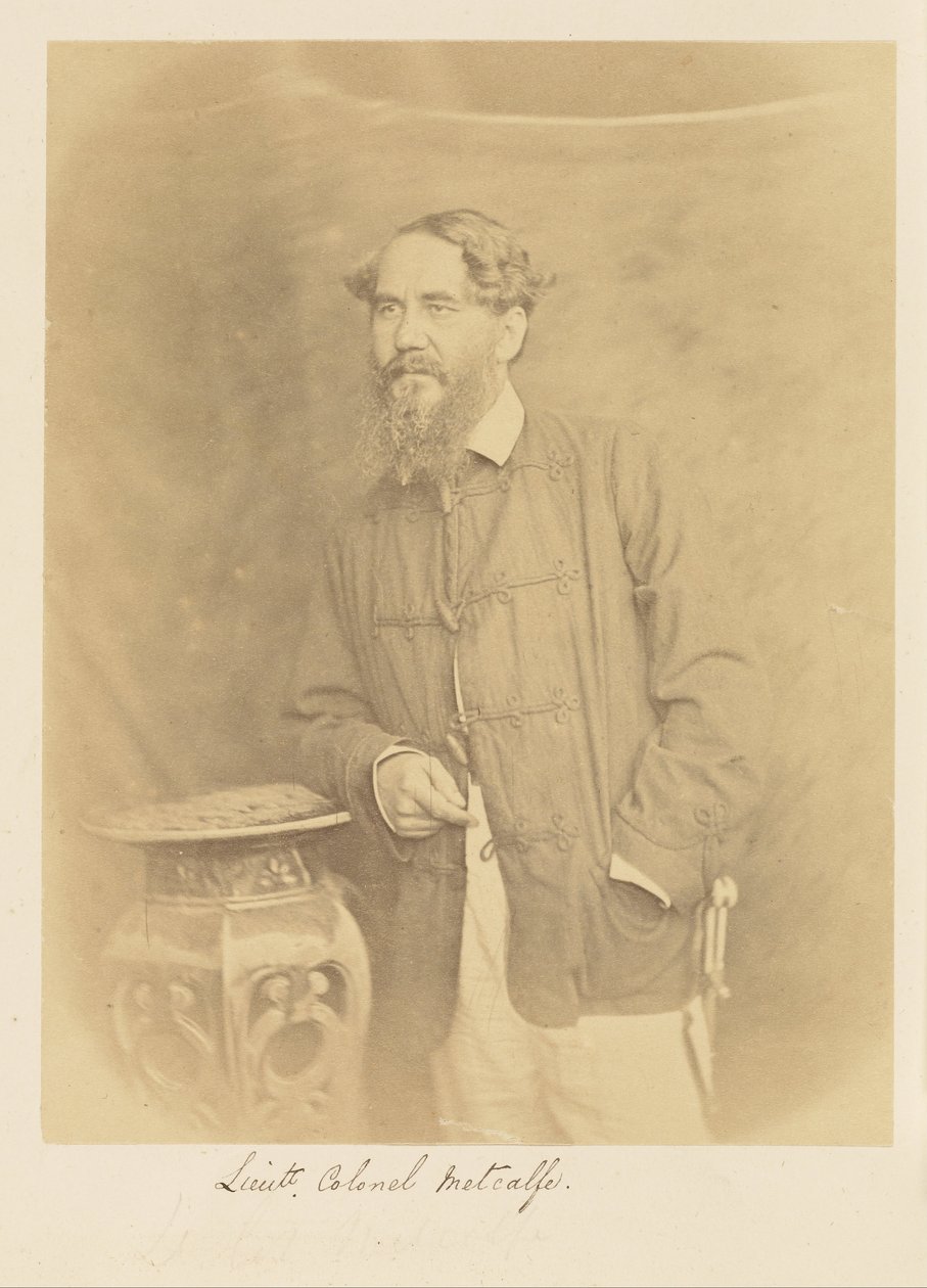 Lieutenant-Colonel Metcalfe - Felice Beato