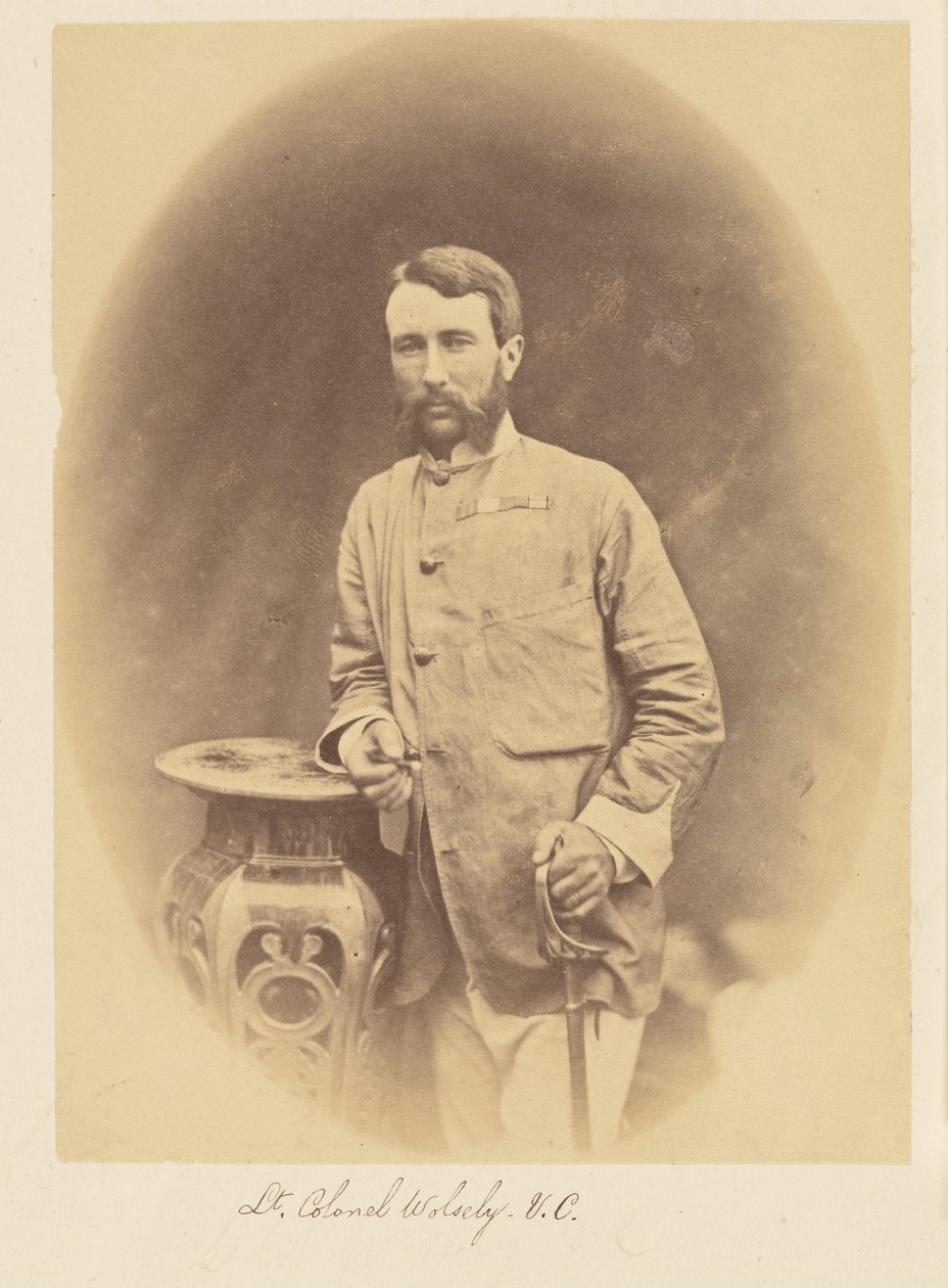 Lieutenant-Colonel Wolsely, V.C. - Felice Beato