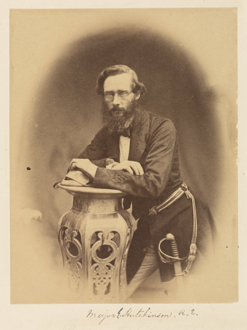Major G. Hutchinson, R.E. - Felice Beato