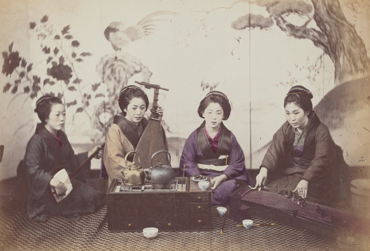 Fête musicale, 1868 - Felice Beato