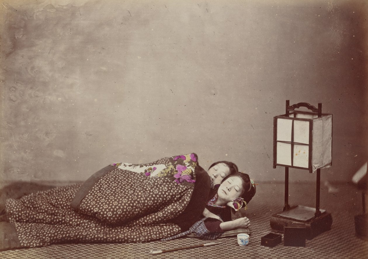 Beautés endormies, 1868 - Felice Beato