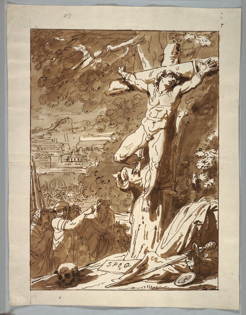 Crucifixion - Felice Giani