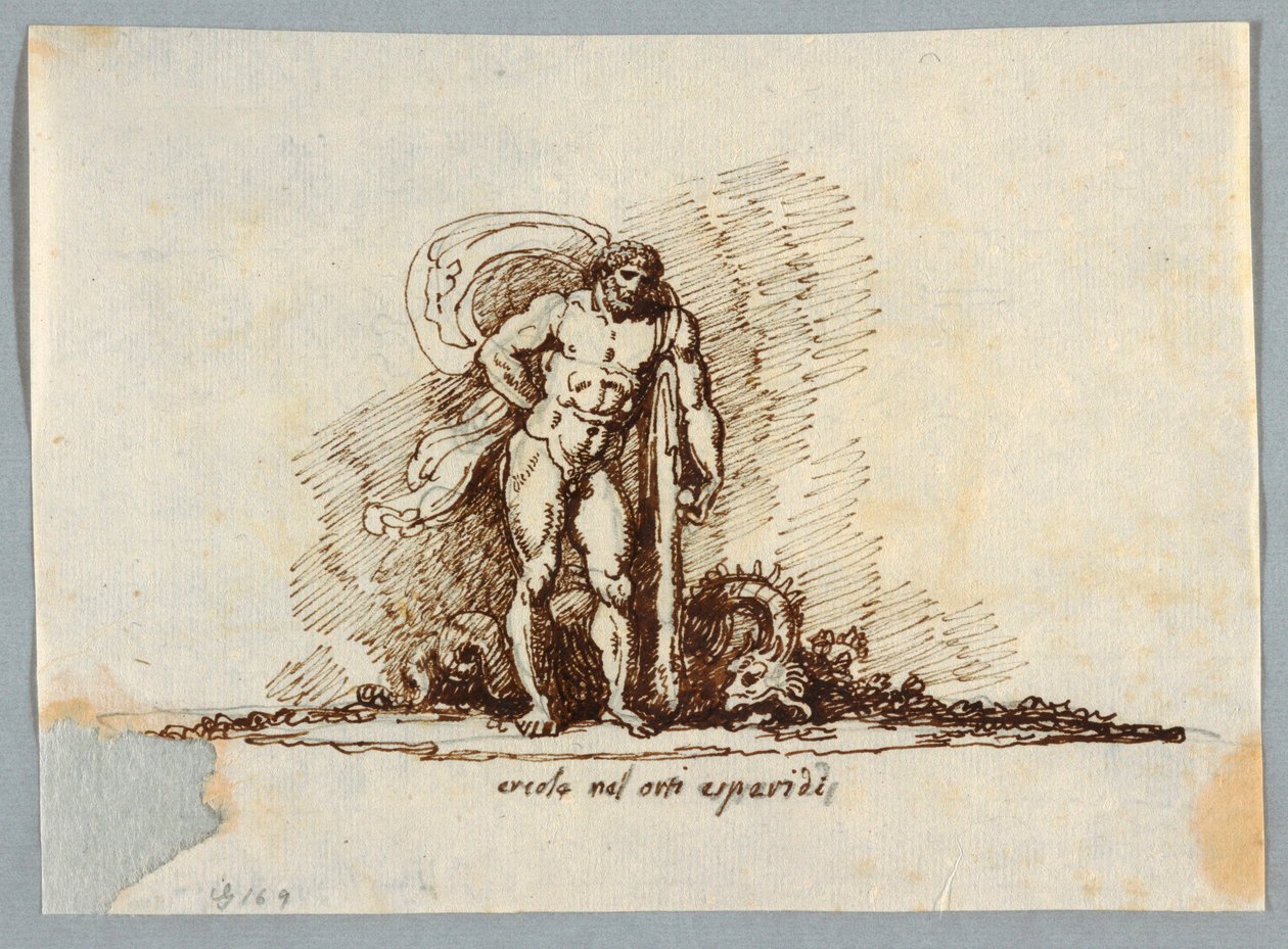 Hercule dans le jardin des Hespérides - Felice Giani
