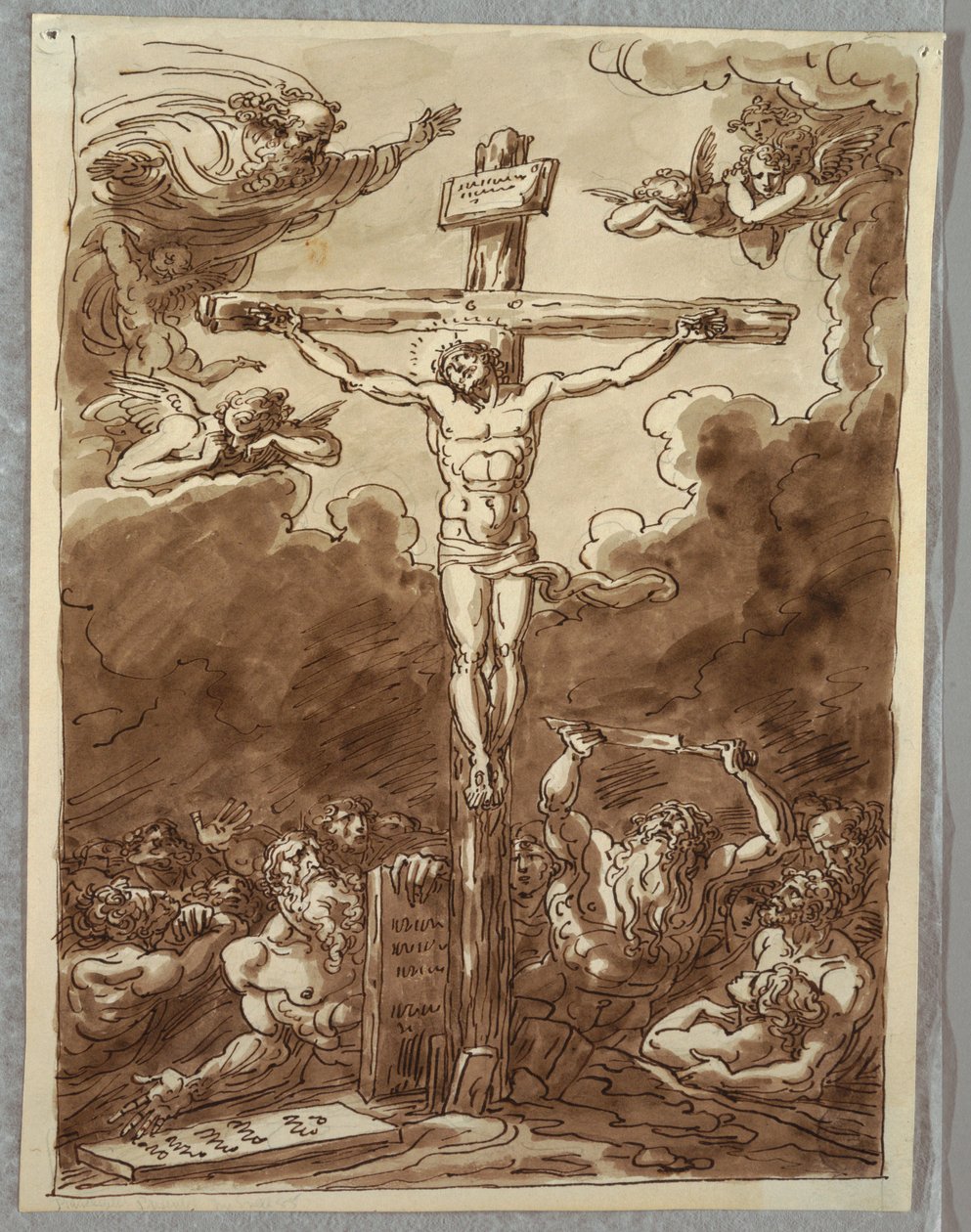 La Crucifixion, étude d