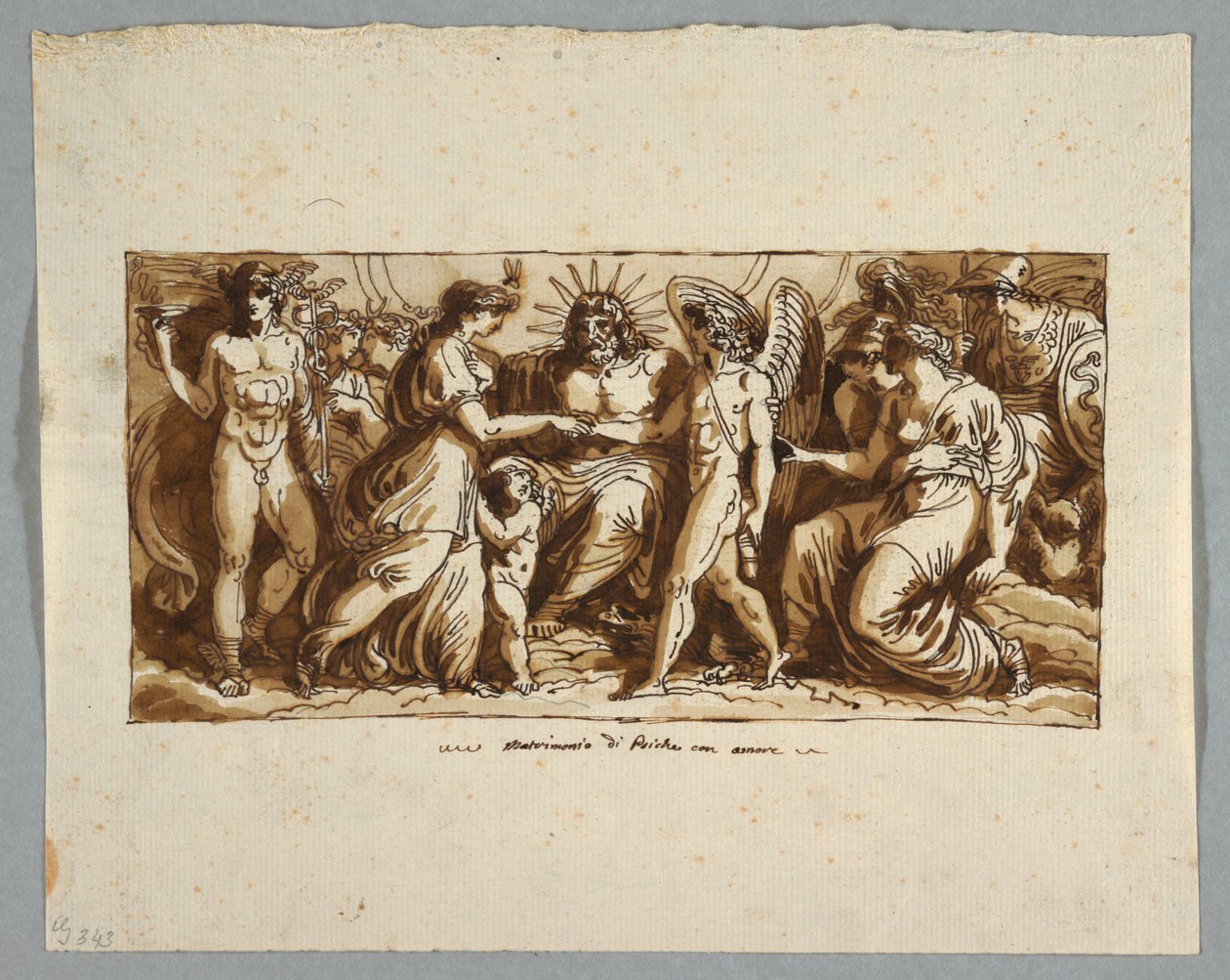 Le Mariage de Psyché et Cupidon - Felice Giani