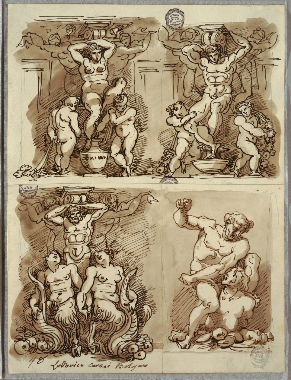 Trois Hermès, études d