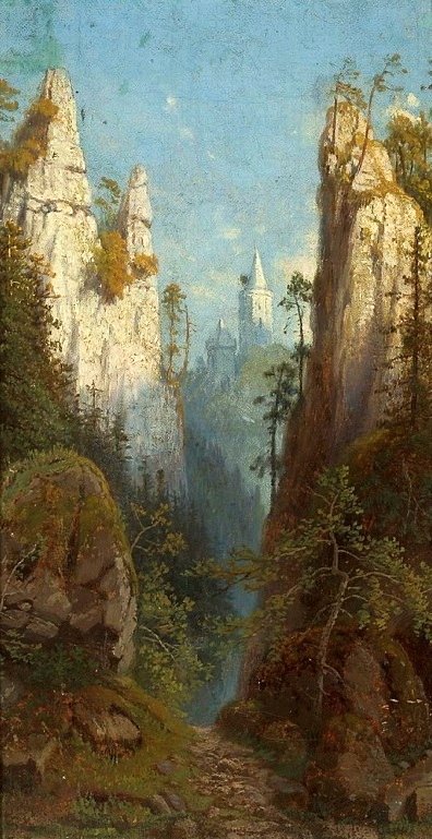 Vue du château d