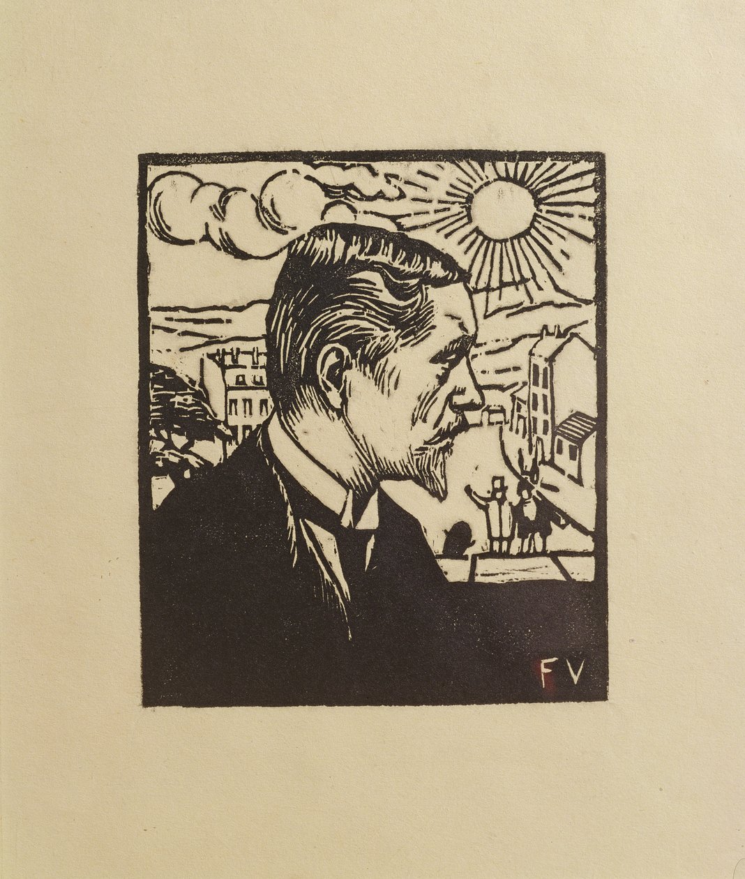 Autoportrait, 1891 - Felix Edouard Vallotton