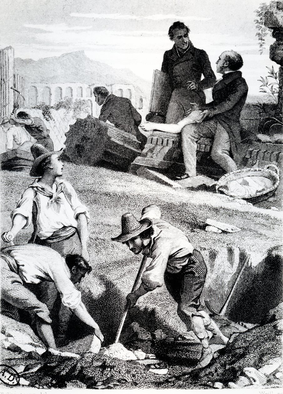 Les fouilles de Torre Vergata, de 