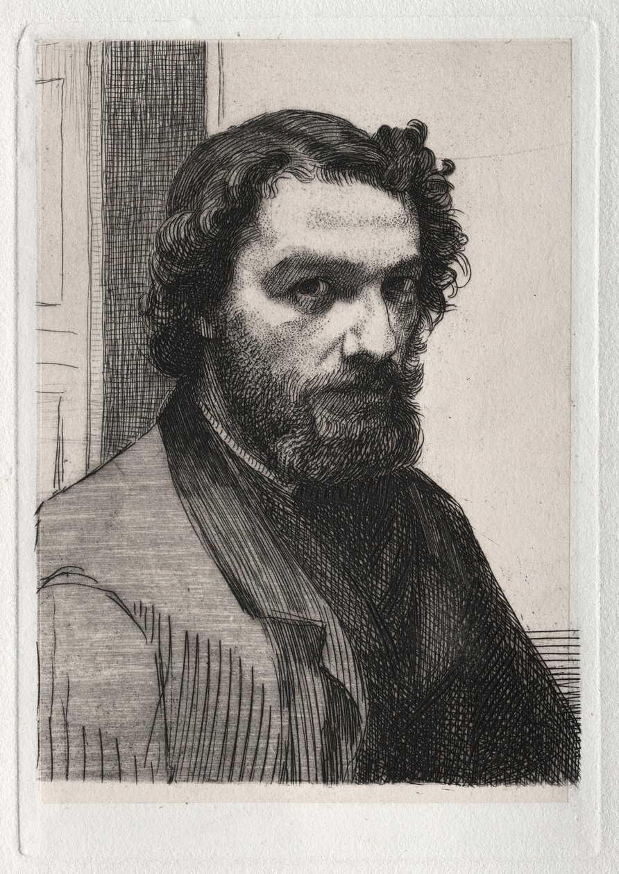 Alphonse Legros, 1861 imprimé en 1875 - Felix Bracquemond