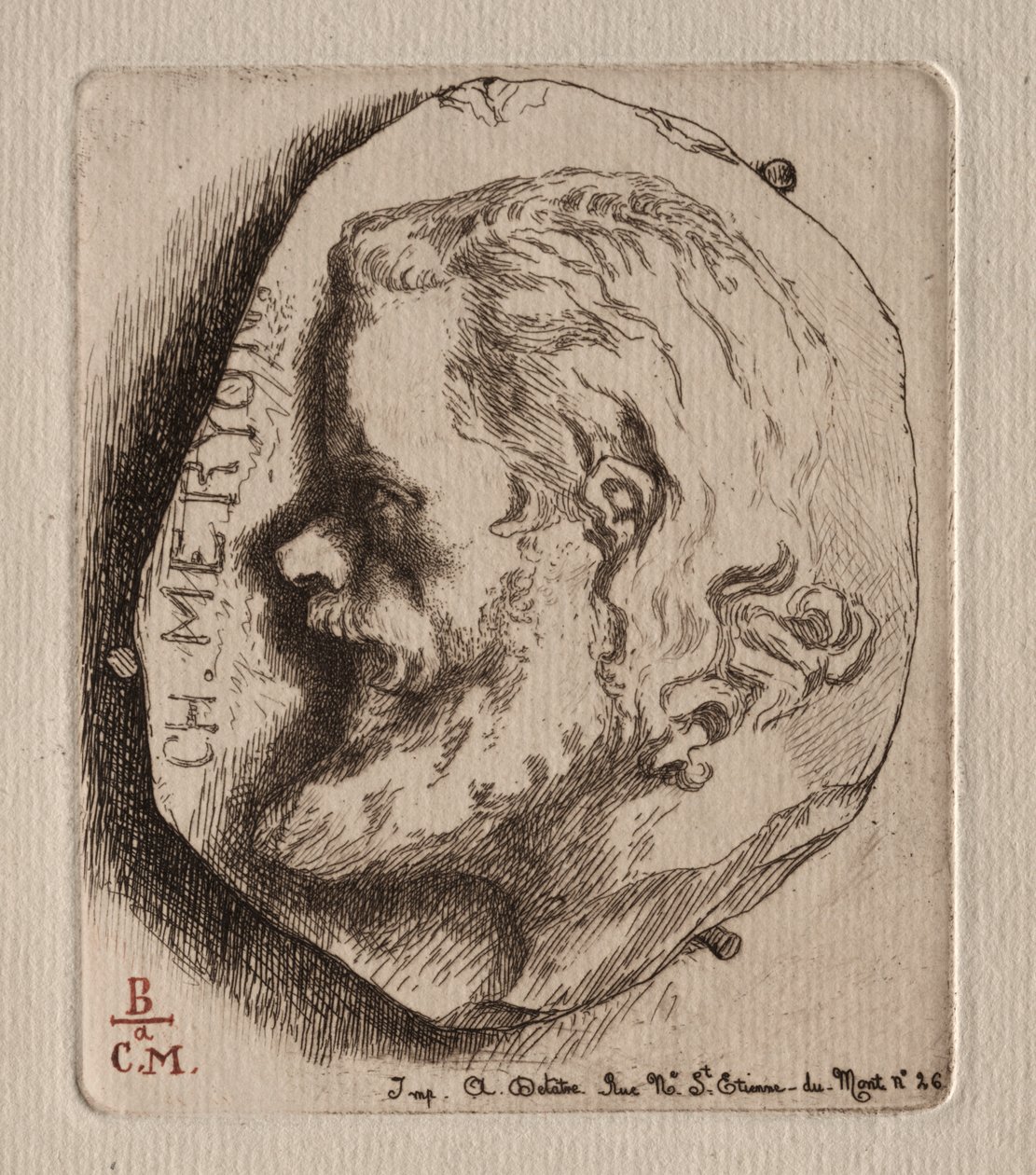Charles Meryon - Felix Bracquemond