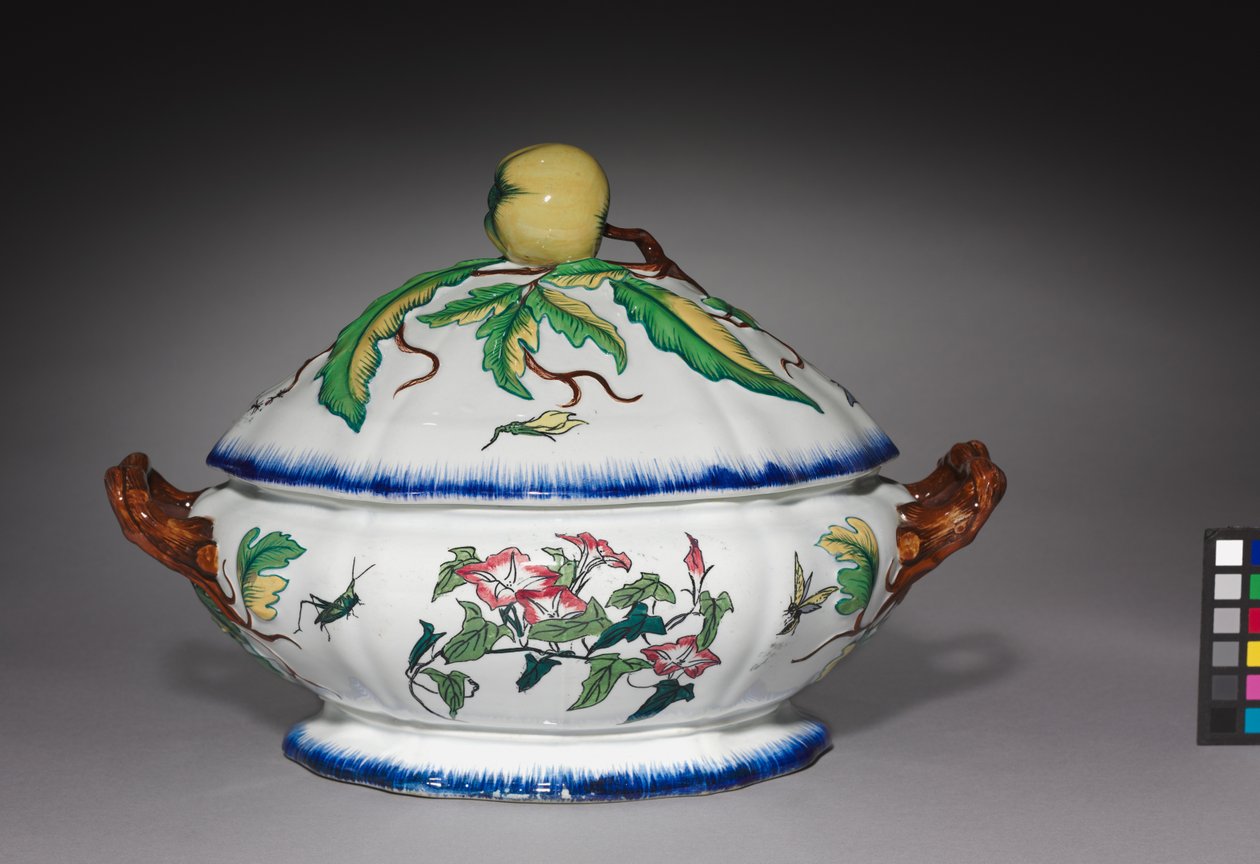 Soupière, fabriquée par la manufacture de Creil, c.1870 - Felix Bracquemond