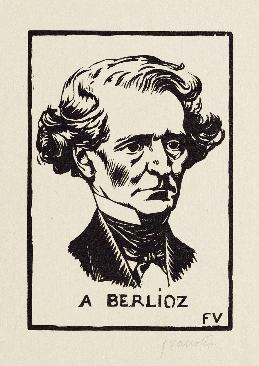 À Berlioz, 1891 - Felix Edouard Vallotton