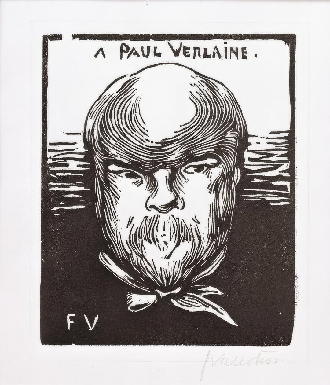À Paul Verlaine - Felix Edouard Vallotton