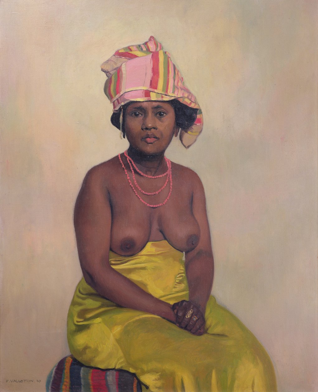 Femme Africaine, 1910 - Felix Edouard Vallotton