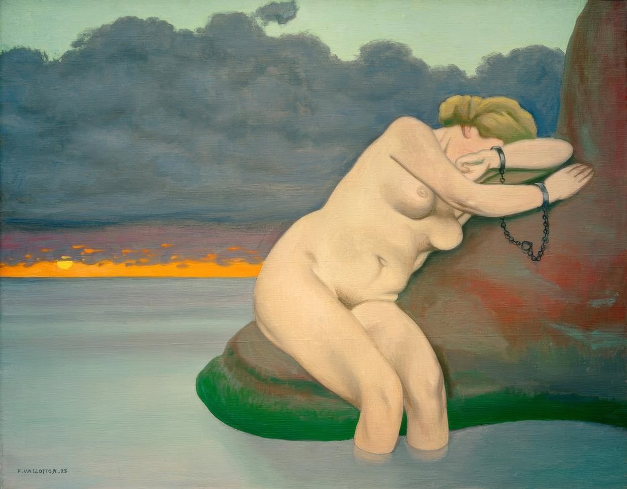 Andromède enchaînée - Felix Edouard Vallotton