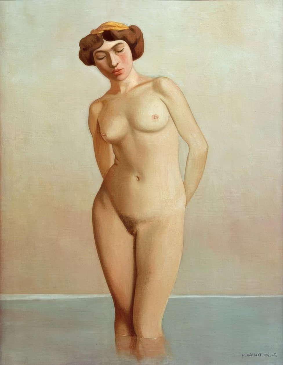 Baigneuse dans l
