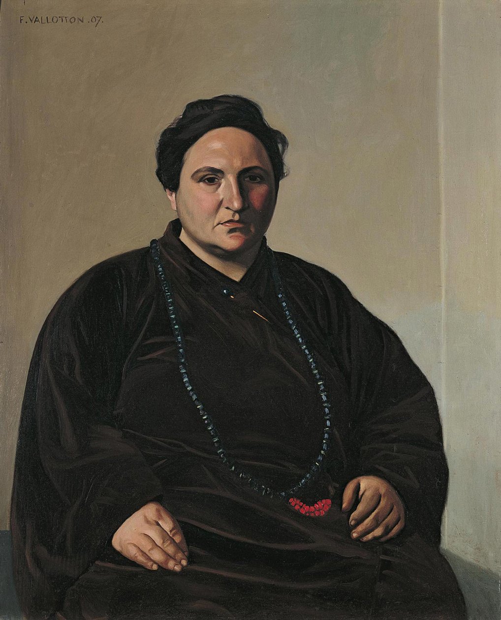 Gertrude Stein, 1907 - Felix Edouard Vallotton
