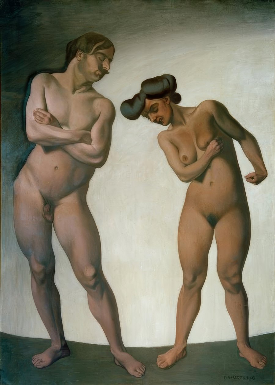 La haine - Felix Edouard Vallotton