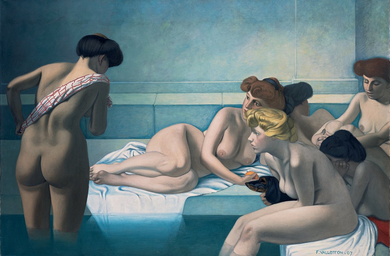 Le Bain turc - Felix Edouard Vallotton