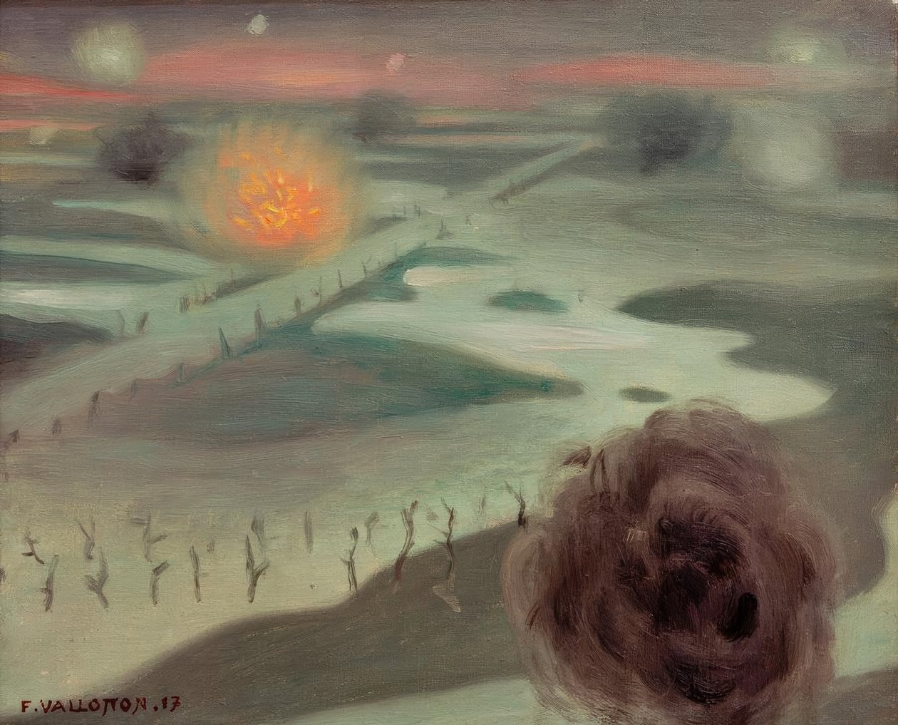 Yser - Felix Edouard Vallotton
