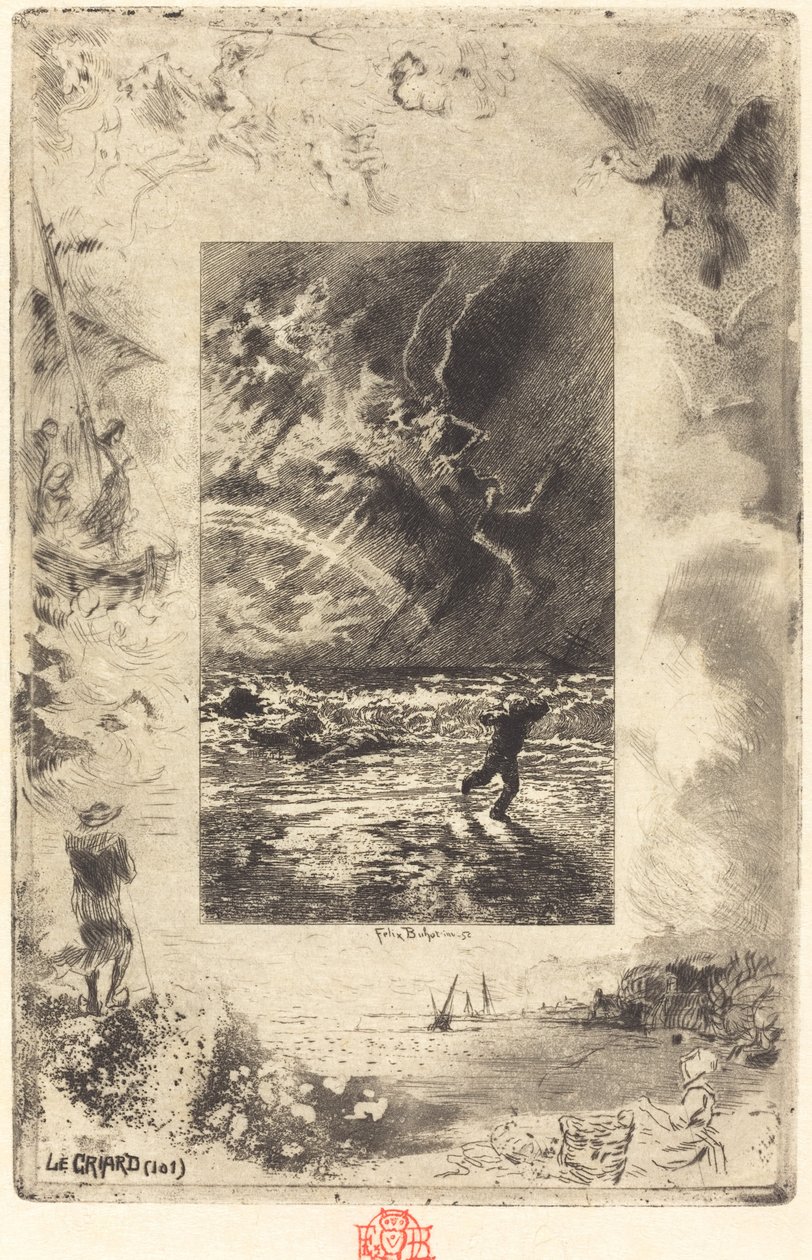 Le Criard, 1879-1880 - Felix Hilaire Buhot