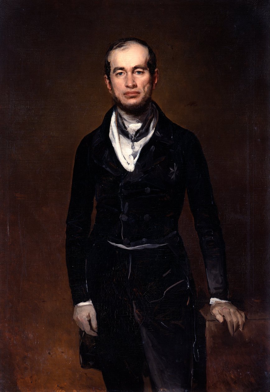 Portrait du chambellan comte Julius Zech-Burkersroda - Louis Ferdinand von Rayski