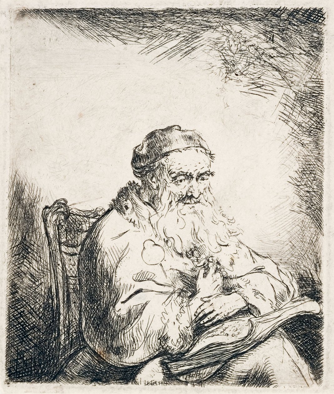 Homme avec trèfle, c.1635-40 - Ferdinand Bol