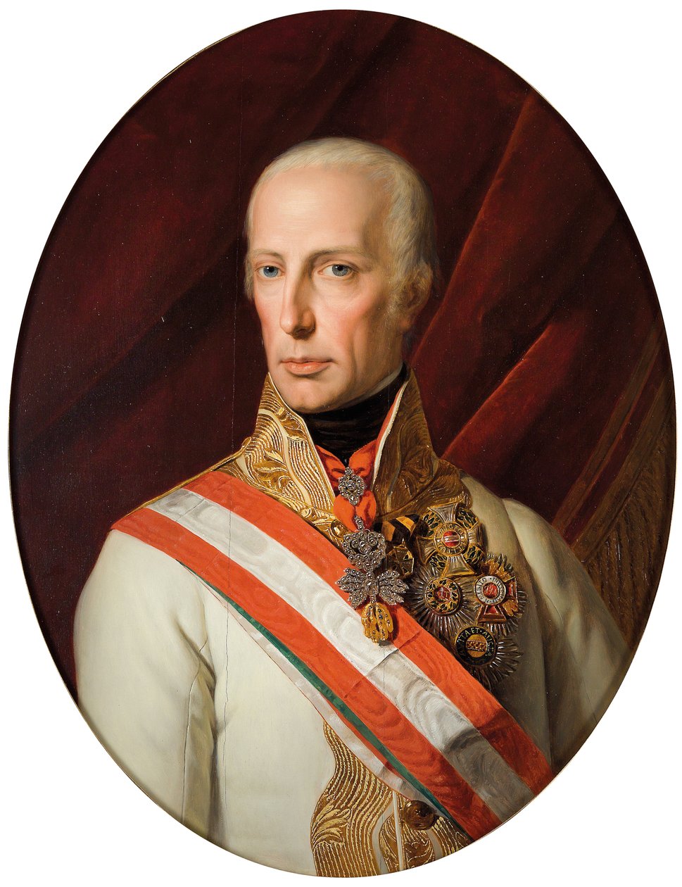 Kaiser Franz I. von Österreich - Ferdinand Georg Waldmuller