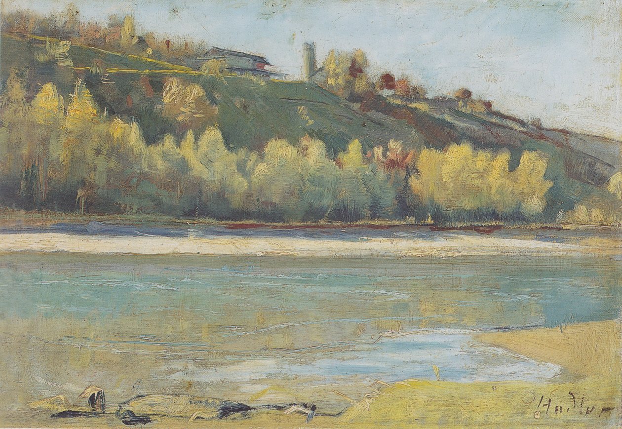 À la Jonction - Ferdinand Hodler