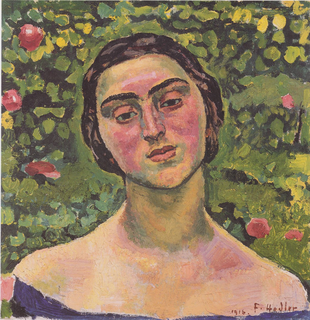 Portrait de Laetitia Raviola - Ferdinand Hodler