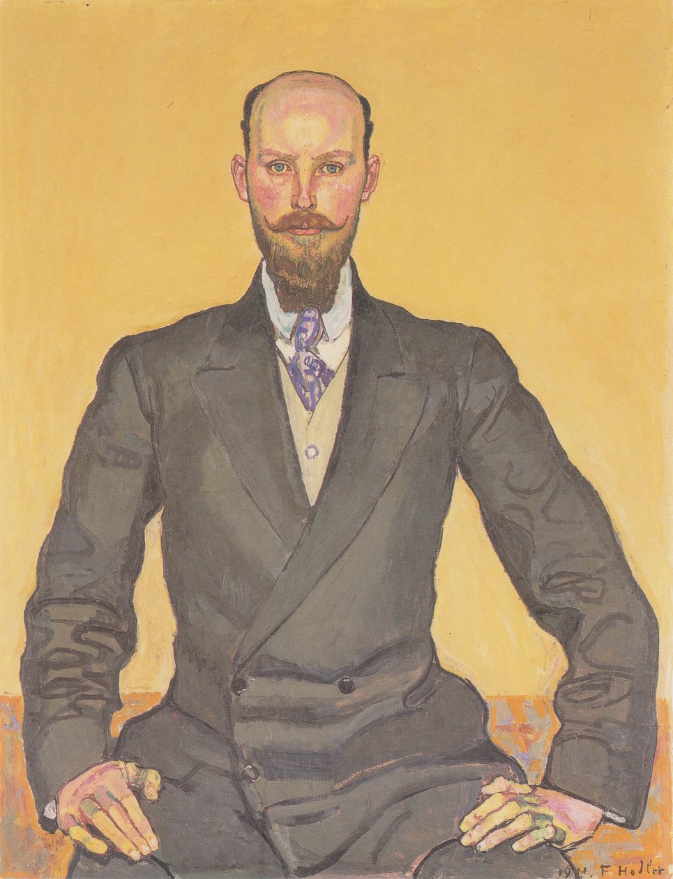 Portrait de Willy Russ - Ferdinand Hodler