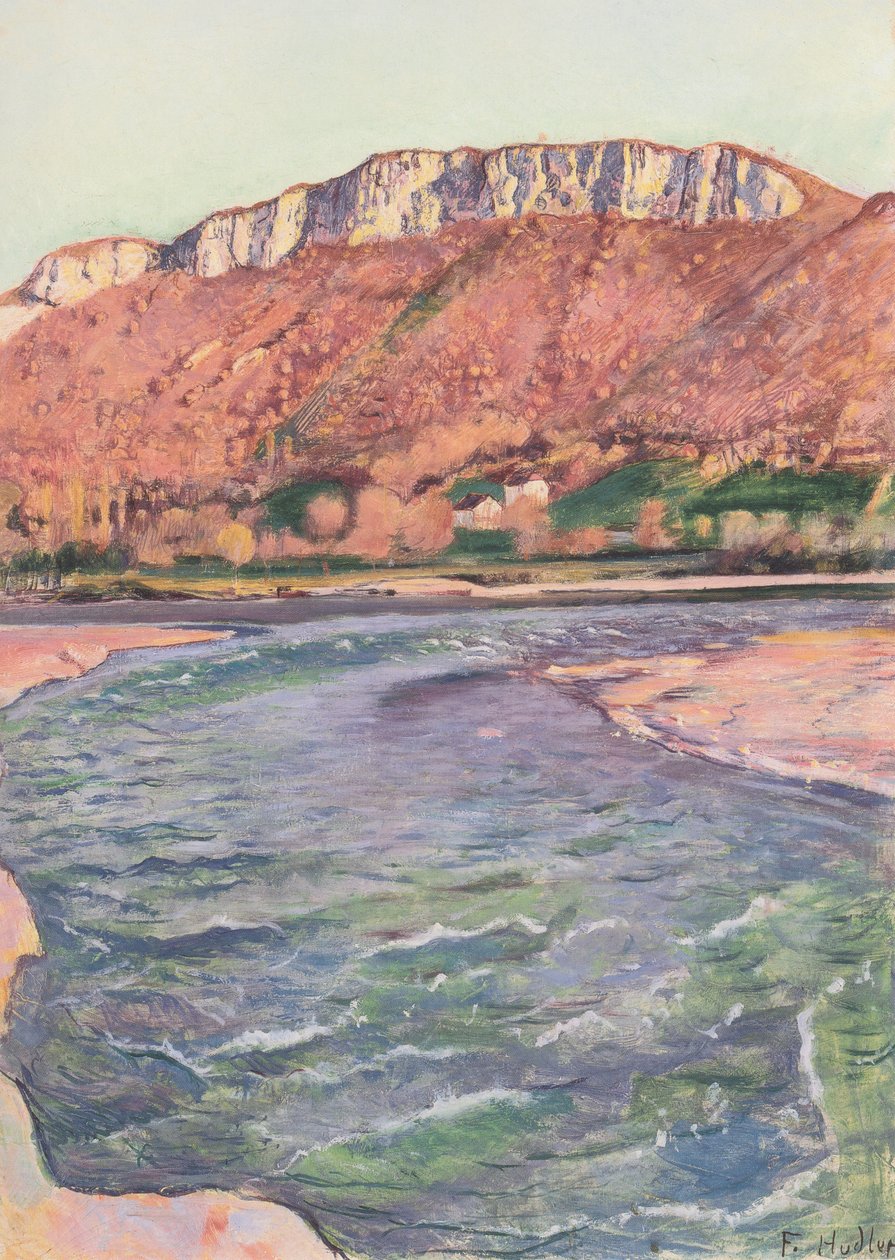 Le Salève en automne - Ferdinand Hodler