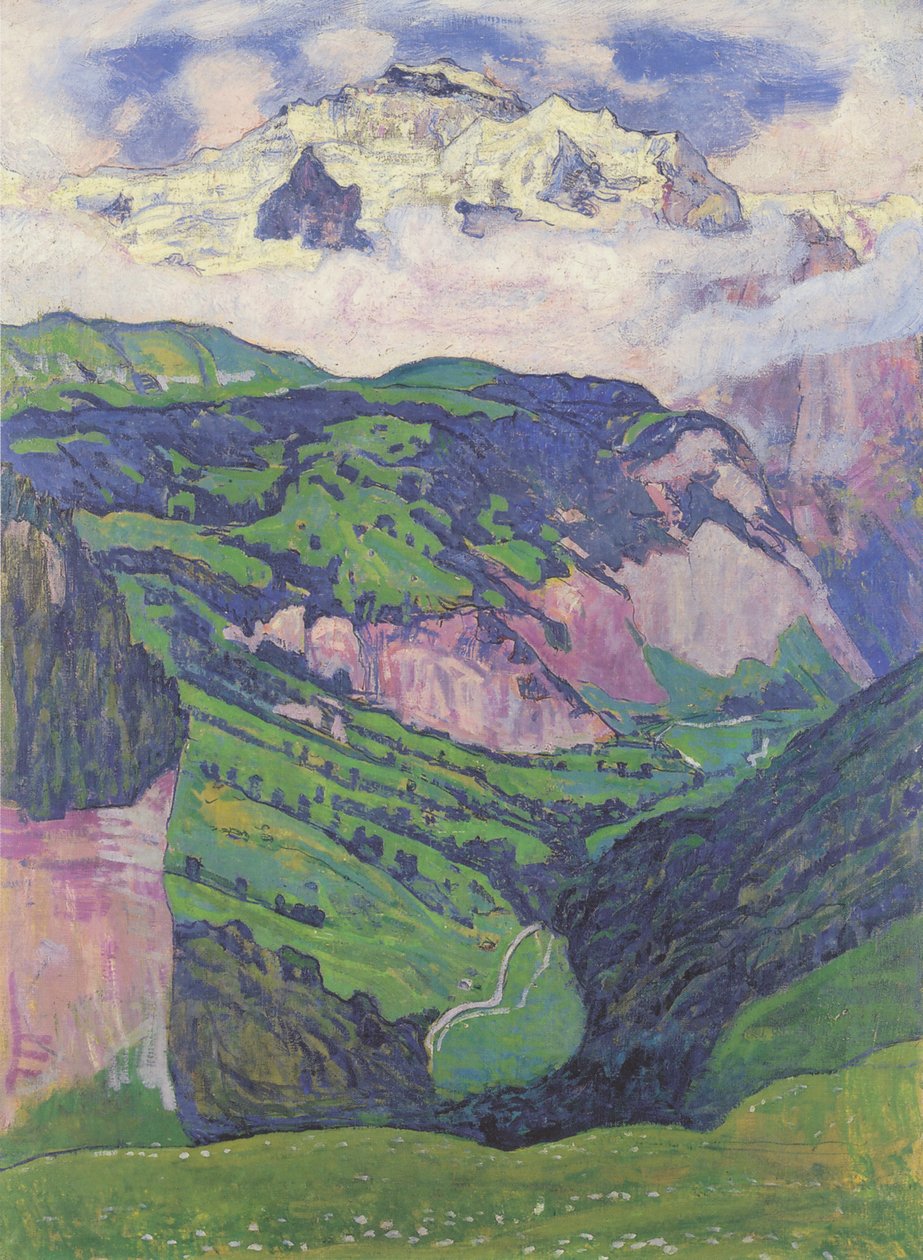 La Jungfrau vue de l