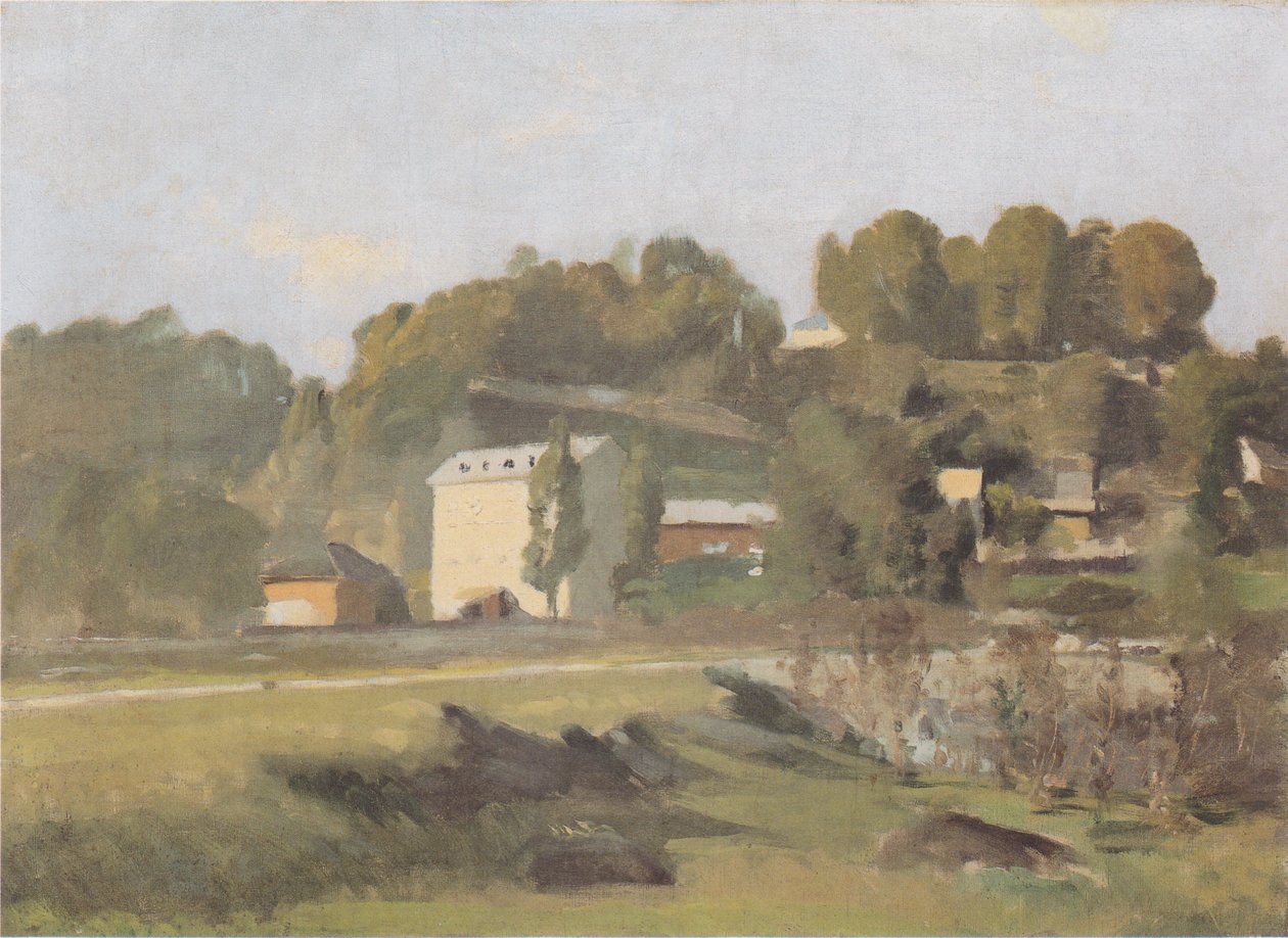 Le moulin de Sousterre près de Genève - Ferdinand Hodler