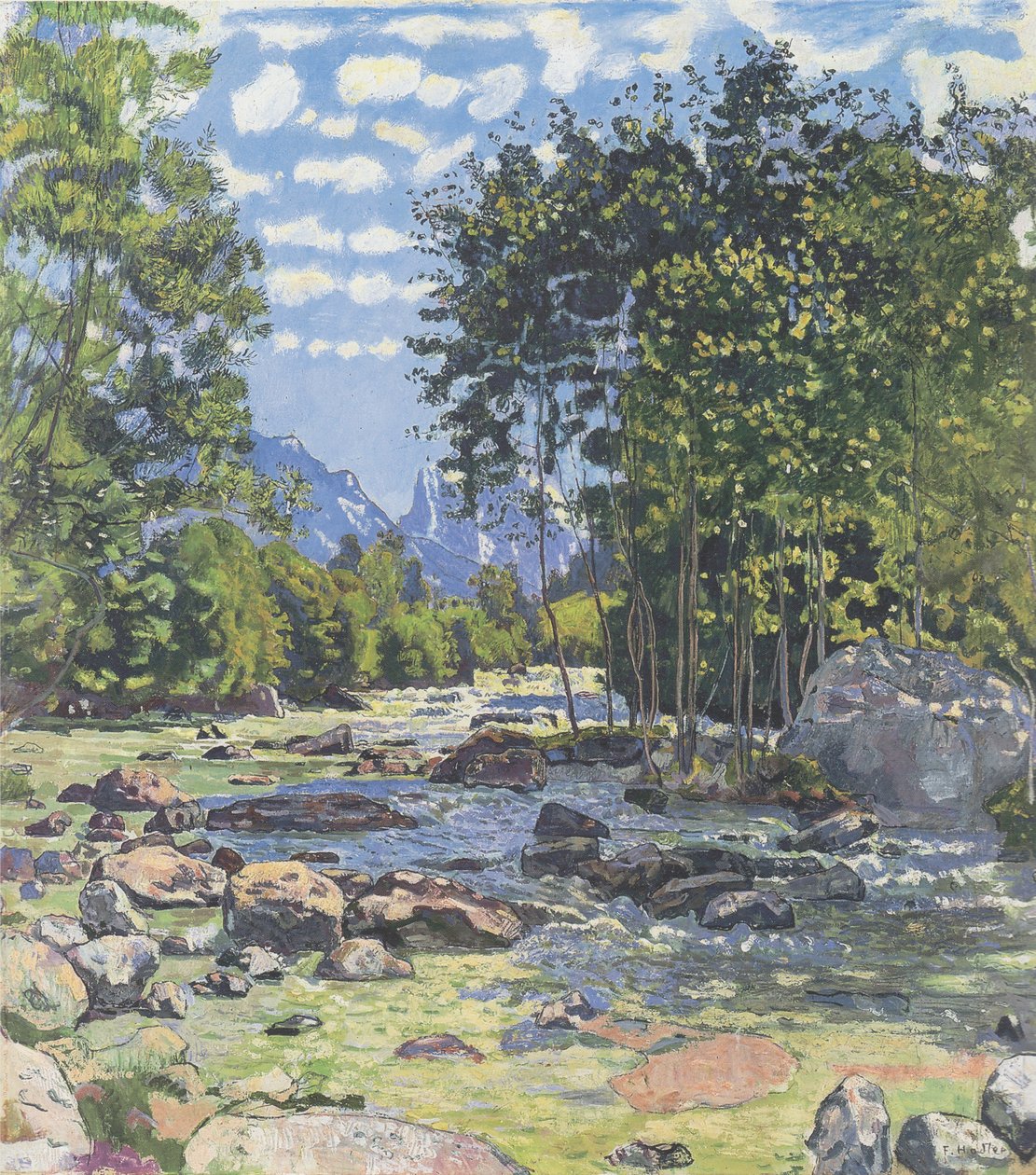 La Lütschine noire - Ferdinand Hodler