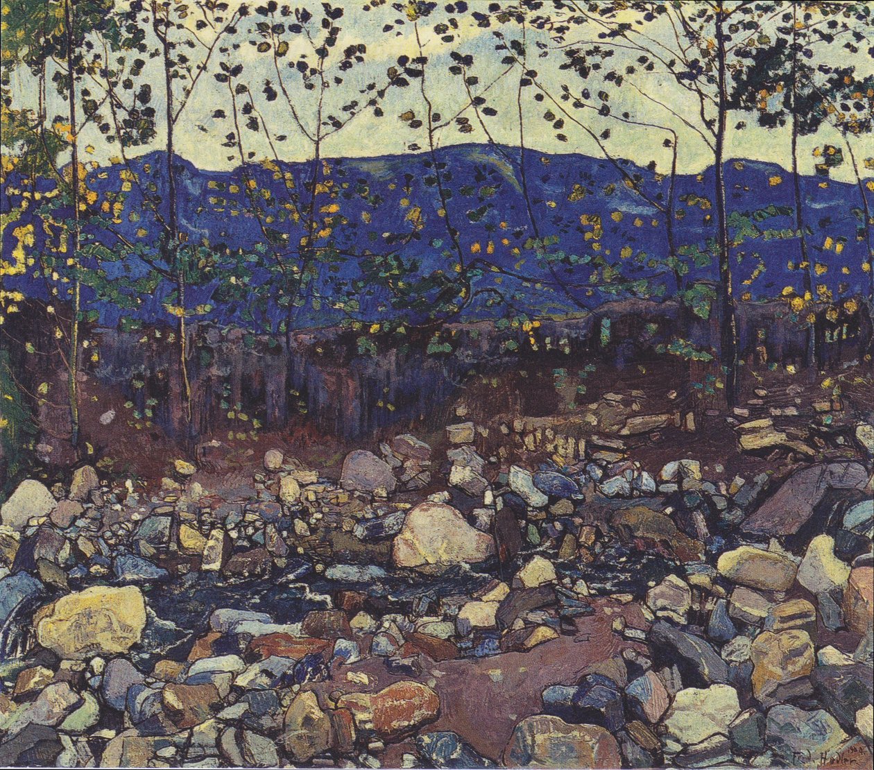 Ruisseau forestier près de Leissingen - Ferdinand Hodler