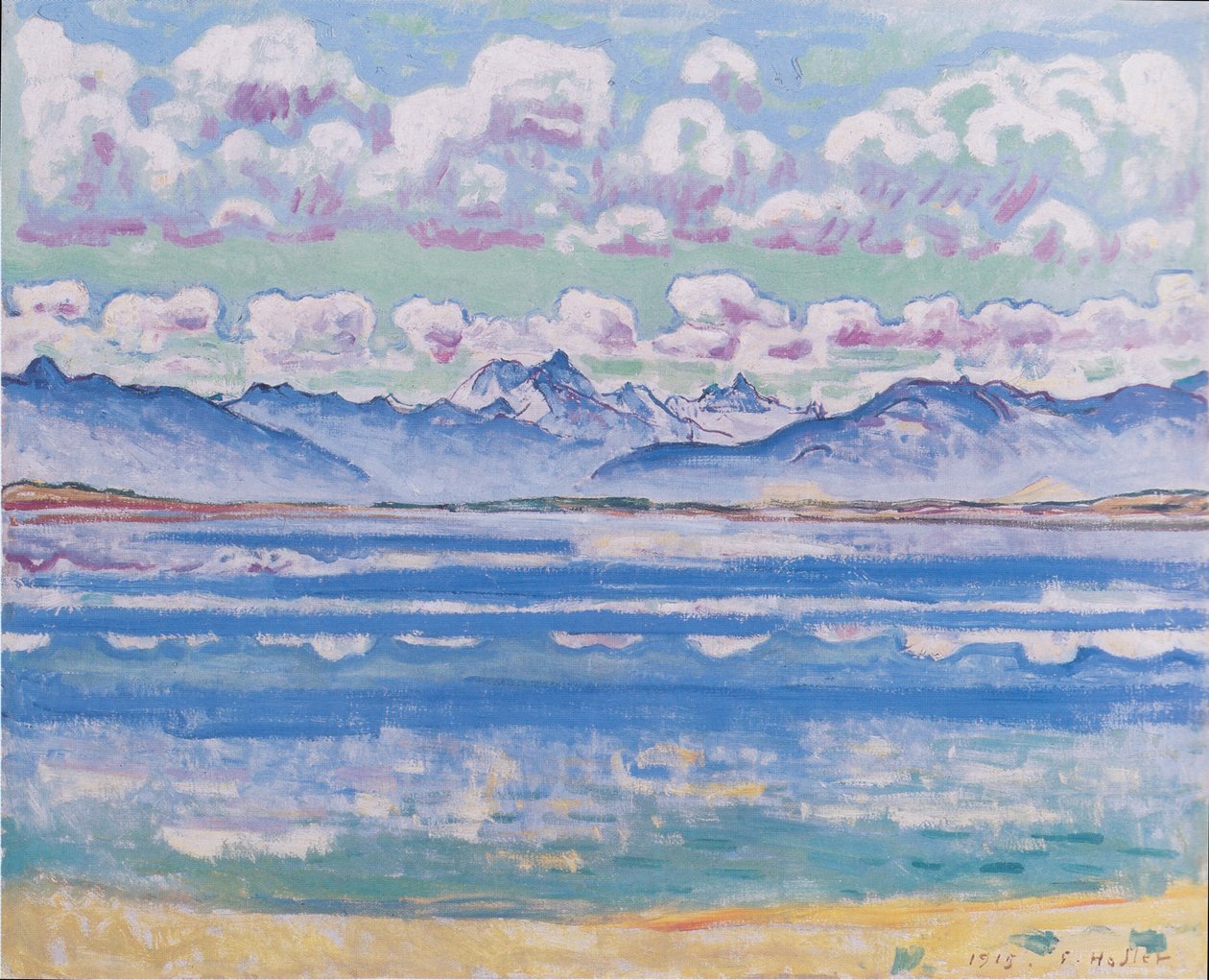 Weisshorn depuis Montana - Ferdinand Hodler