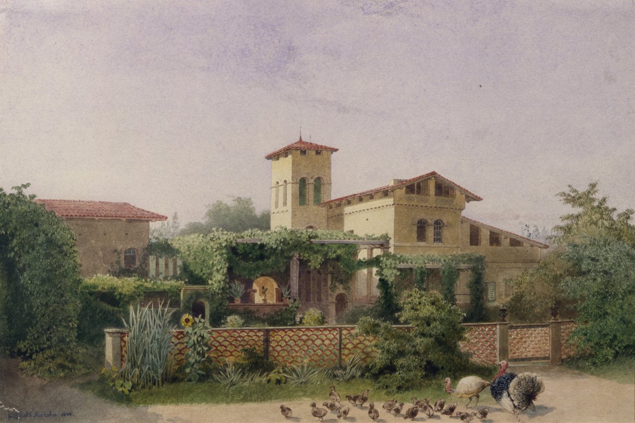 Les thermes romains, 1848 - Ferdinand Maron