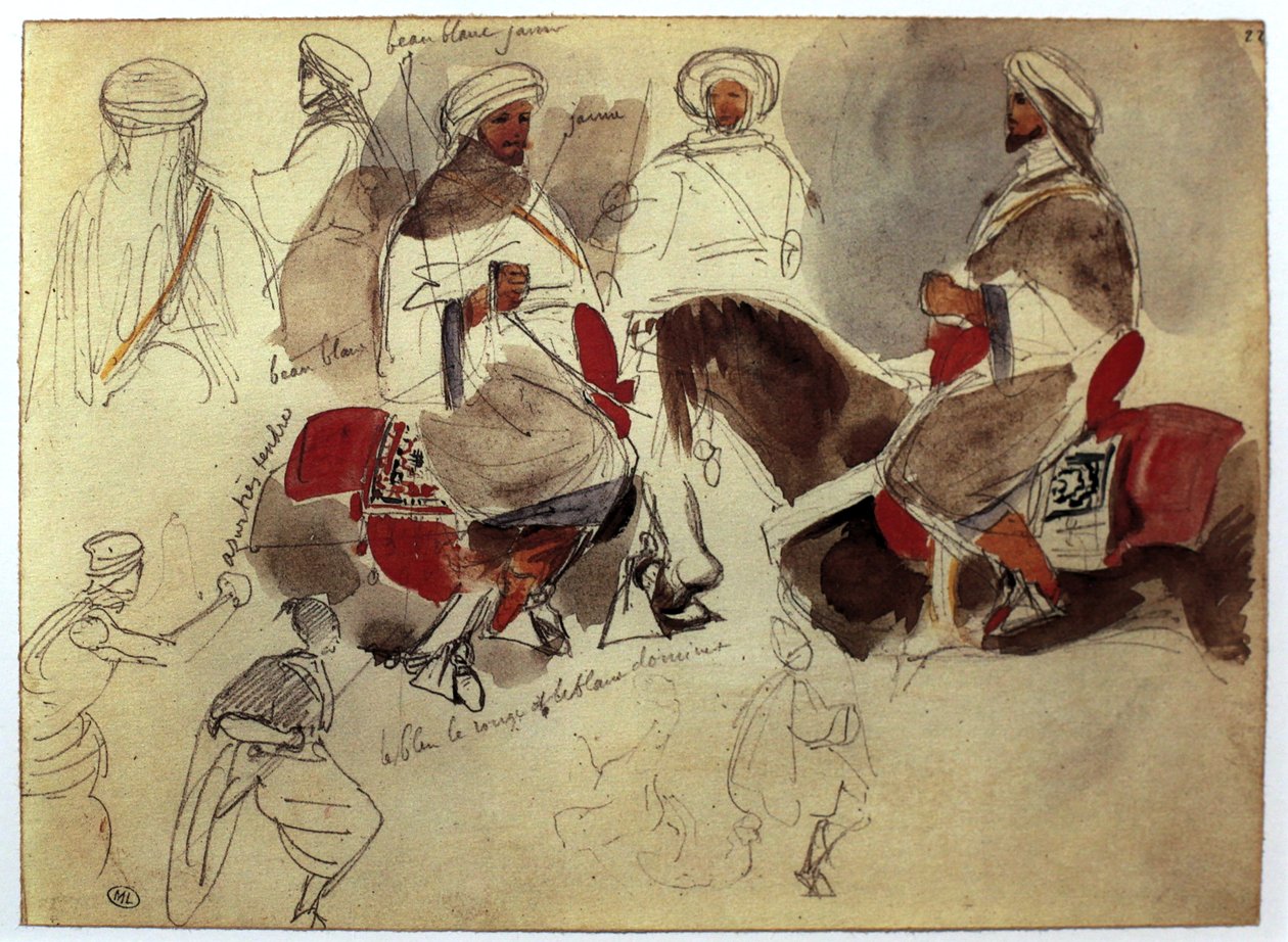 Maroc - Ferdinand Victor Eugene Delacroix