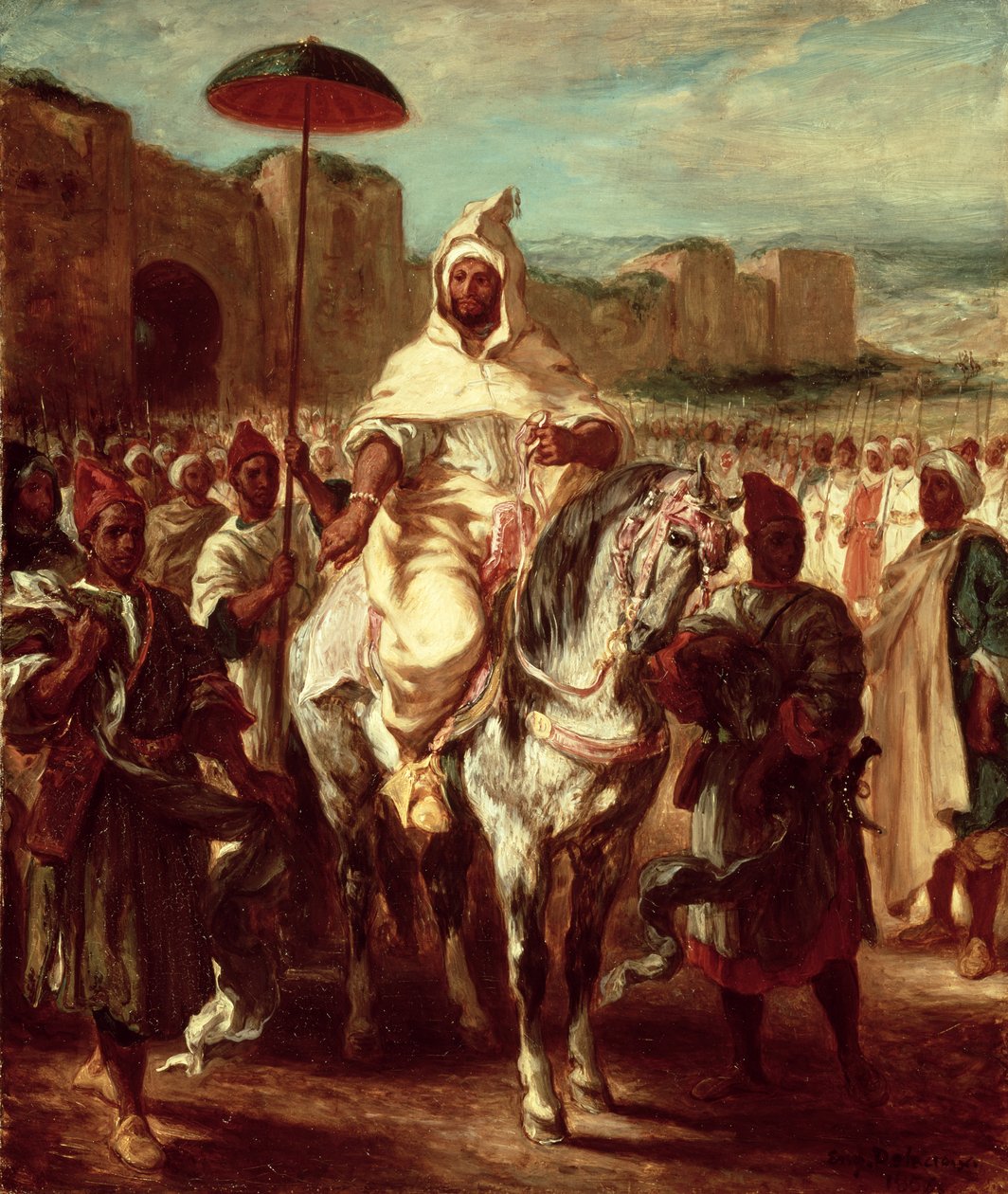 Abd Ar-Rahman, Sultan du Maroc, 1845 - Ferdinand Victor Eugene Delacroix