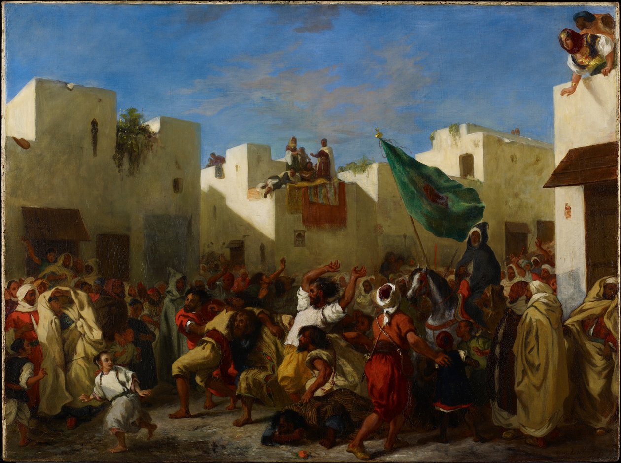 Fanatiques de Tanger, c.1837-38 - Ferdinand Victor Eugene Delacroix