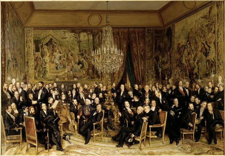 Une soirée au Louvre chez le comte de Nieuwerkerke - Ferdinand Victor Eugene Delacroix