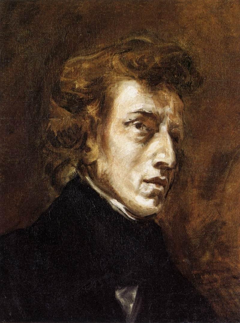 Frédéric Chopin - Ferdinand Victor Eugene Delacroix