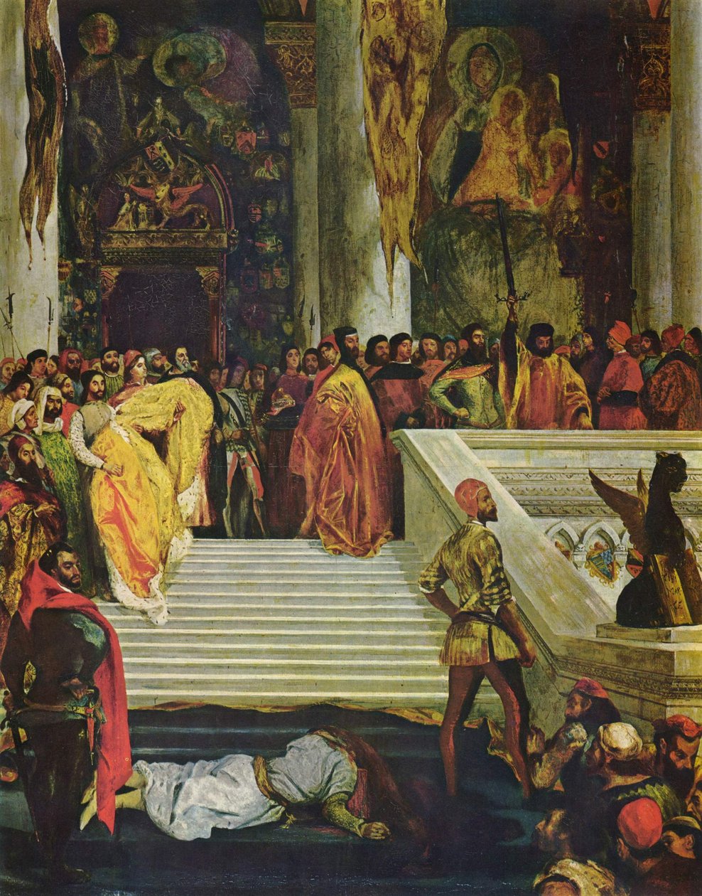 Exécution du doge Marin Faliero - Ferdinand Victor Eugene Delacroix