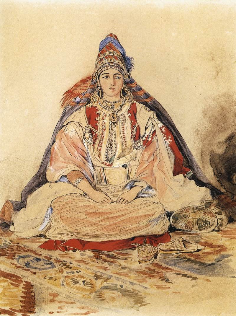 La Mariée juive - Ferdinand Victor Eugene Delacroix