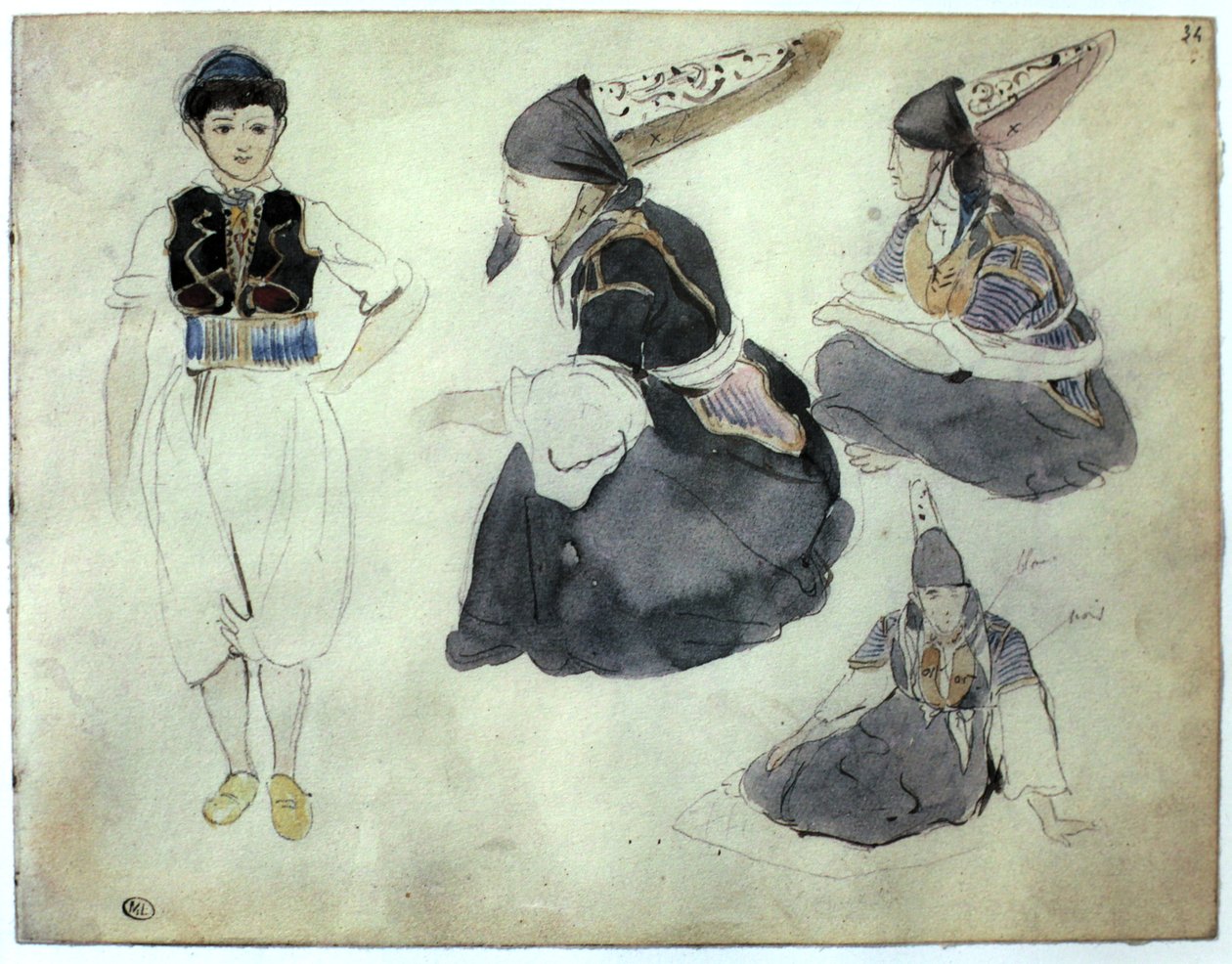 Maroc - Ferdinand Victor Eugene Delacroix