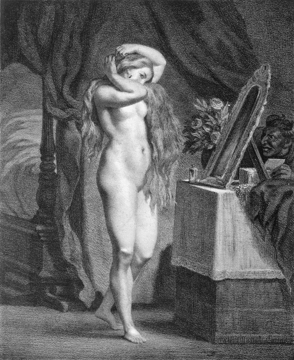La Réception - Ferdinand Victor Eugene Delacroix